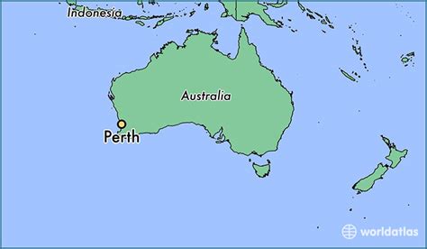 Where is Perth, Australia? / Perth, Western Australia Map - WorldAtlas.com