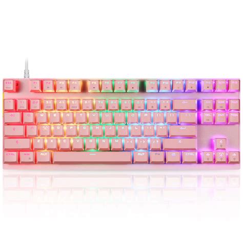 Buy MOTOSPEED Professional Gaming Mechanical Keyboard RGB Led Backlit ...