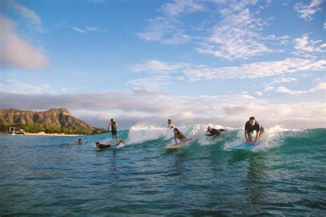 Surfing the Famous Waikiki Beach - The Elevated Moments