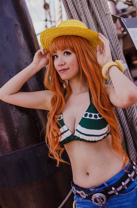 Nami Wearing Luffy's Hat, One Piece Cosplay by firecloak on DeviantArt