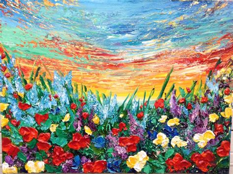 ANOTHER BEAUTIFUL SUNSET | Flower art, Painting, Flower painting