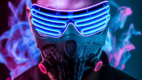 Mask Neon 4k Wallpaper,HD Artist Wallpapers,4k Wallpapers,Images ...