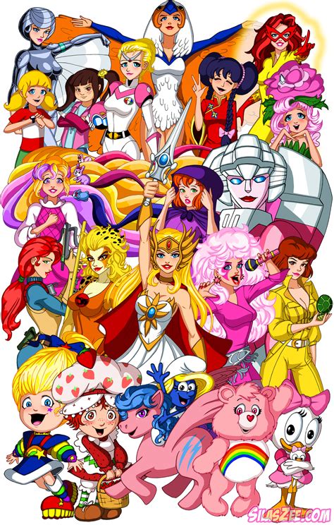 Silas Zee: Girl Power, 80's Style | 80s cartoons, 80s cartoon ...