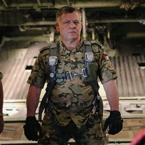 Jordan's King Abdullah II. Former commander of his Jordan's special ...