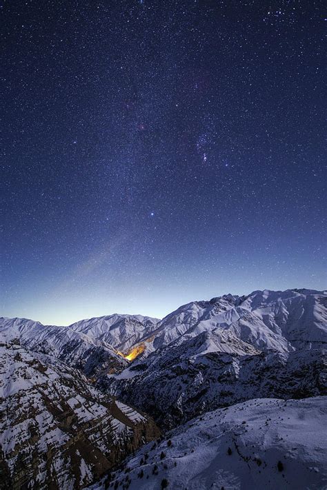 The Winter Milky Way Shines #2 Photograph by Jeff Dai - Pixels