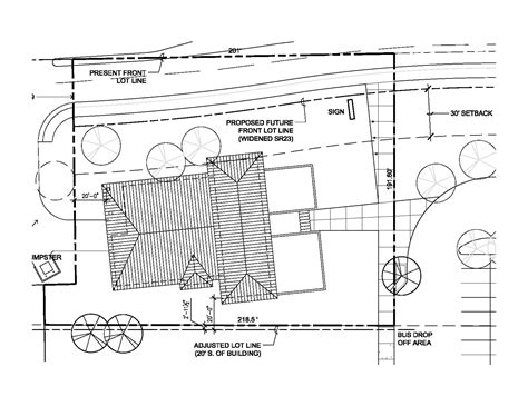 Residential Site Plan Template