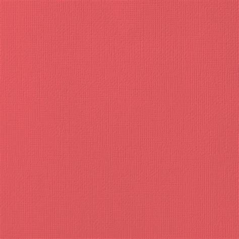 CHERRY – 12x12 Rosy Red Cardstock AC 80 lb Textured Scrapbook Paper ...