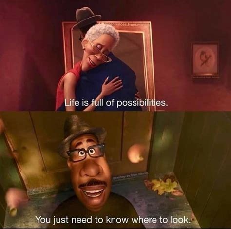 Soul - Movie Quotes | Pixar movies quotes, Pixar quotes, Soul movie