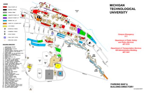 SOLUTION: Michigan tech campus map - Studypool