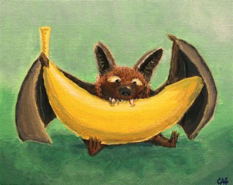 Banana Bat by papasnewbag on DeviantArt