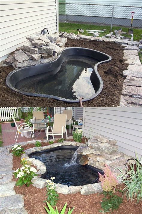 12 best easy diy pond ideas for garden patio – Artofit