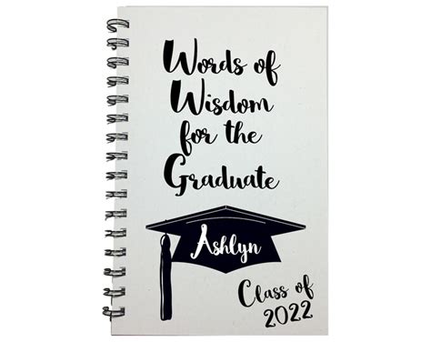 Graduation Words of Wisdom for the Graduate Graduation - Etsy