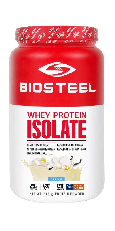 Buy BioSteel Sports Whey Protein Isolate Vanilla at Well.ca | Free ...