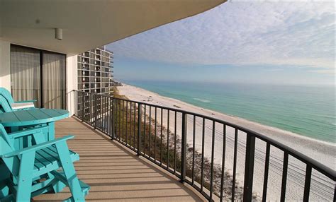 Edgewater Panama City Beach Condo Gulf Front 3 Bdrm Sleeps 8-10 (334 ...