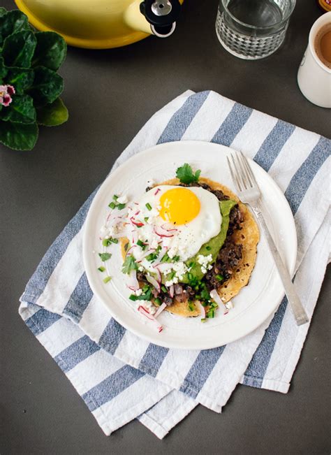 Huevos Rancheros with Avocado Salsa Verde