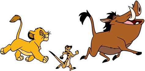 Timon, Pumbaa & Simba Clip Art Images | Disney Clip Art Galore