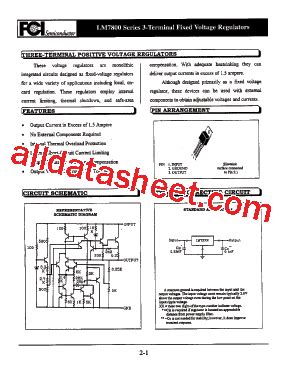 LM7815 Datasheet(PDF) - First Components International