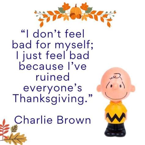 51 Charlie Brown Thanksgiving Quotes You Need To Read - Home Faith Family