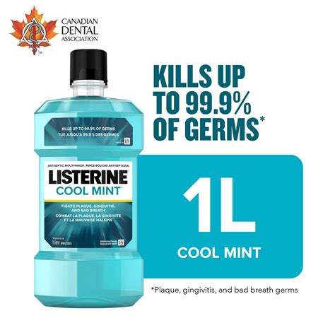 Listerine Cool Mint Antiseptic Mouthwash | Walmart Canada