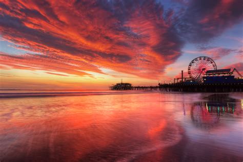 Santa Monica Beach Sunset | I took this photo just last week… | Flickr