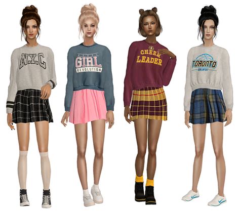 Sims 4 custom content clothes - vsaoccupy