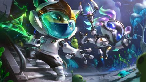 LMHT: Dòng skin Phi Hành Gia trở lại trong bản 13.4 với loạt splash art ...