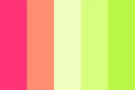 Shot of Lime Color Palette