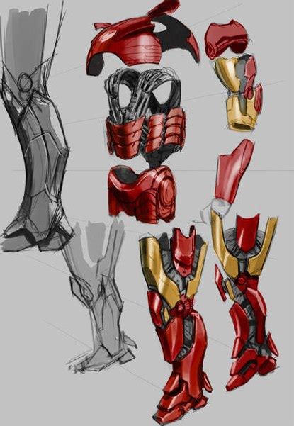 ironmanactionfigure: Iron man Suit Blueprints