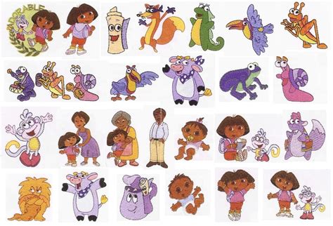 Dora The Explorer Characters