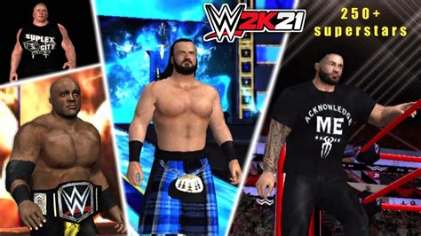 WWE 2K21 By MG | 250+ Superstars - TechKnow Infinity