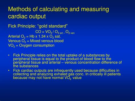 PPT - Cardiac Output And Hemodynamic Measurements PowerPoint ...