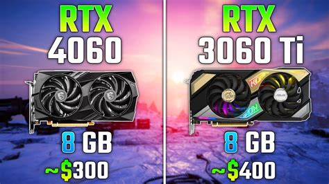 NVIDIA RTX 4060 vs RTX 3060 Ti | Test in 7 Games - YouTube