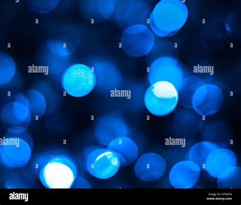 bokeh blue blurry lights Stock Photo - Alamy