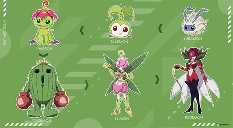 Evolution Line - Palmon by Indominus1 on DeviantArt | Digimon wallpaper ...