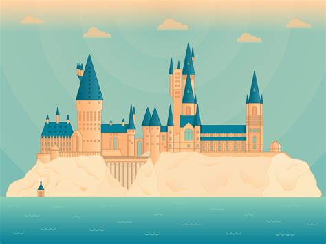 Hogwarts | Hogwarts, Illustration, Harry potter places