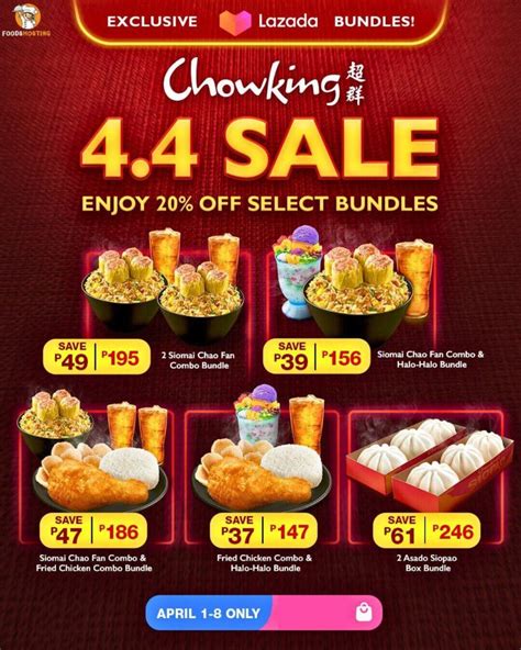 Chowking Mix And Match 2024 - Gayla Jillane