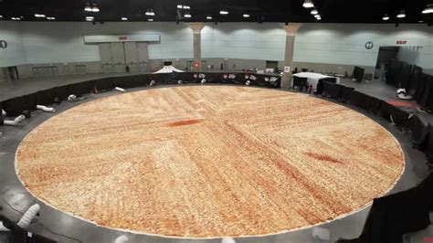 Breaking Records with the World's Biggest Pizza (2023)