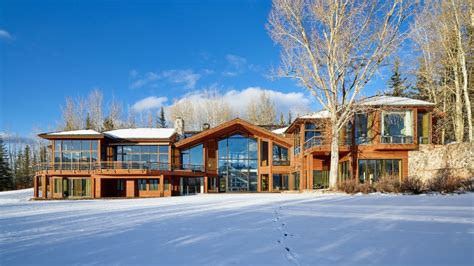 Seeking a Winter Wonderland? This $35 Million Ski Chalet in Colorado ...