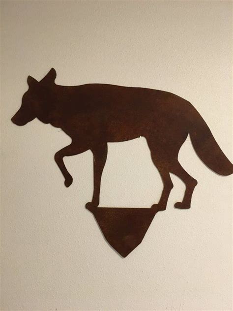 Metal Yard Art Metal Coyote Art Coyote Art Coyote YA17A-1 - Etsy ...