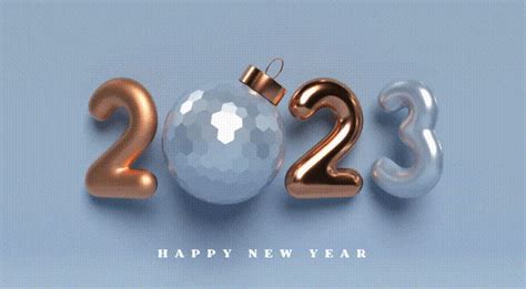 Happy New year 2023 GIF, Download Animated New Year Wishes GIFs for ...