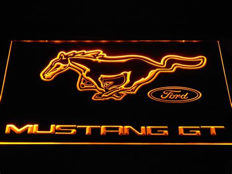 Ford Mustang GT LED Neon Sign | SafeSpecial