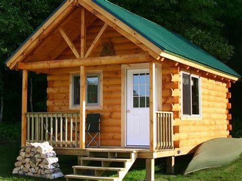 16' X 24' Tiny Cabin DIY Plans 385SF Log Cabin Architectural Blueprint ...