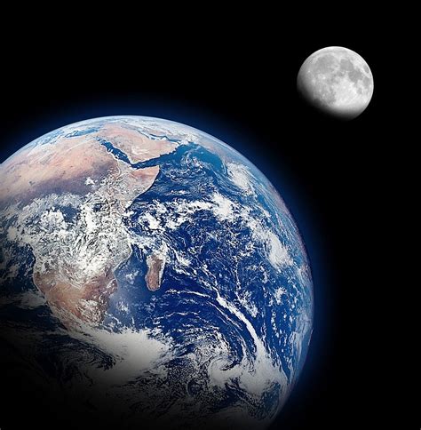 Earth and Moon - Earth.com Earth and Moon in a single frame