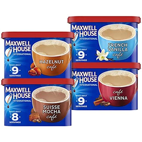 Maxwell House International Variety Pack With French Vanilla (Suisse ...