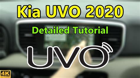 Kia UVO 2020 Detailed Tutorial and Review: Tech Help - YouTube