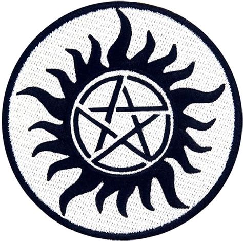 Amazon.com: Protection Symbols Against Demons Patch Embroidered ...