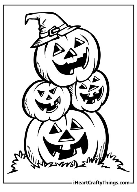 Free Fun Halloween Coloring Pages 2022 - Diy Halloween 2022