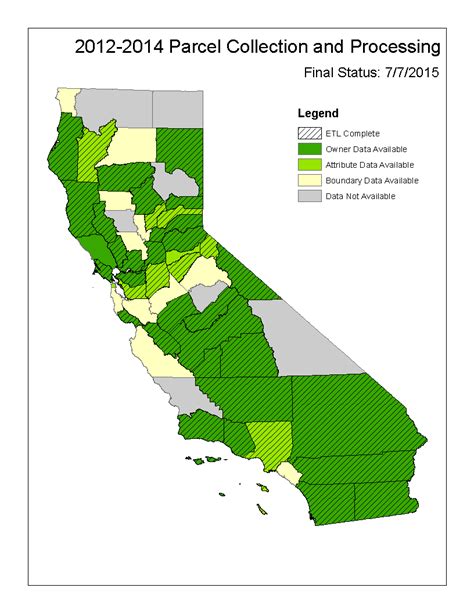 California Parcel Boundaries | Los Angeles County Gis Data Portal ...