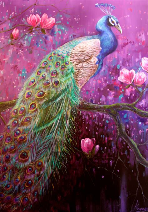 Peacock Paintings for Sale - Art in Bulk