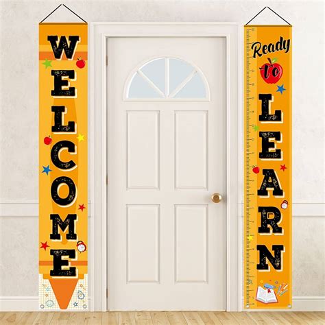 Share more than 64 welcome back door decorations best - vova.edu.vn